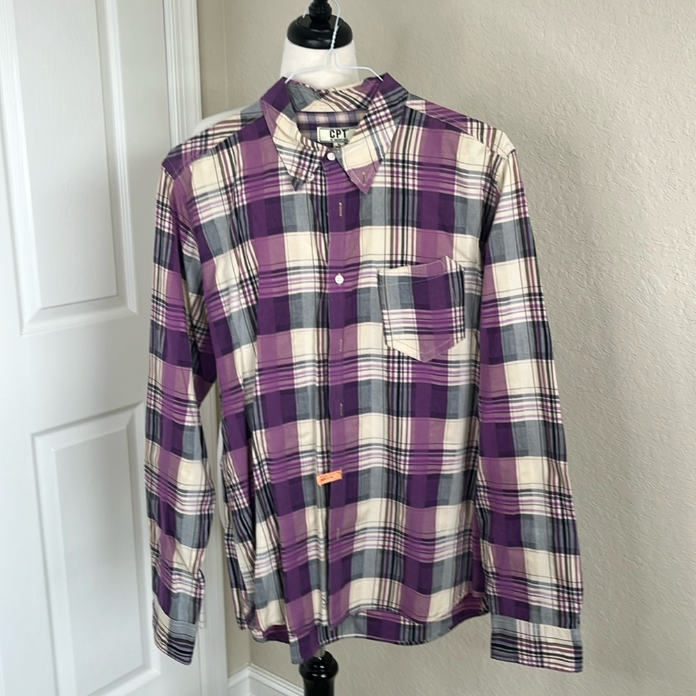 Men’s long sleeve button down shirt CPT